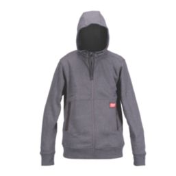 Milwaukee Gridiron Fullzip  Hoodie Grey Large 42-44" Chest