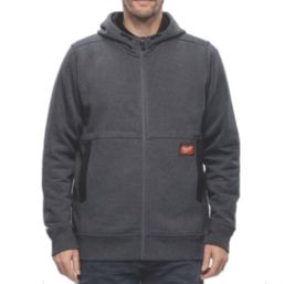 Milwaukee Gridiron Fullzip  Hoodie Grey Large 42-44" Chest