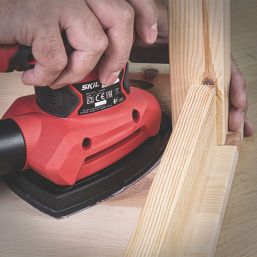 Trend  AB/DET/240A 240 Grit 11-Hole Punched Multi-Material Abrasive Sanding Sheets 151mm x 102mm 10 Pack