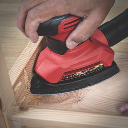 Trend  AB/DET/240A 240 Grit 11-Hole Punched Multi-Material Abrasive Sanding Sheets 151mm x 102mm 10 Pack