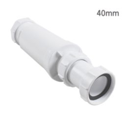 Flomasta Round Pedestal Trap White 1½" x 40mm