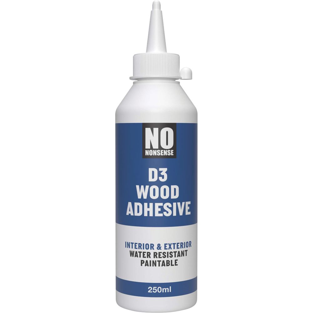 No Nonsense Wood Adhesive 250ml Screwfix