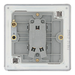LAP  20A 16AX 1-Gang 2-Way Switch  Antique Brass with Colour-Matched Inserts