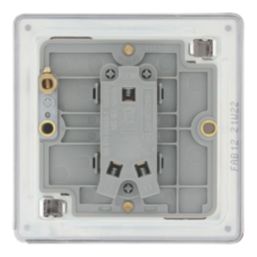 LAP  20A 16AX 1-Gang 2-Way Switch  Antique Brass with Colour-Matched Inserts