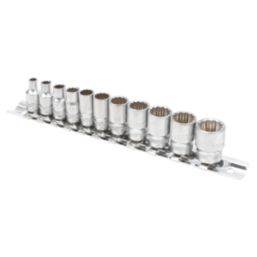 Magnusson  1/4" Drive Socket Rail Set 11 Pieces