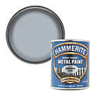 Hammerite Smooth Metal Paint Silver 750ml