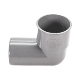 FloPlast  Conversion Bends 90° Grey 40mm 5 Pack