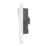 Hager Sollysta WMSS82O 13A 2-Gang 2P+E Switched Socket White