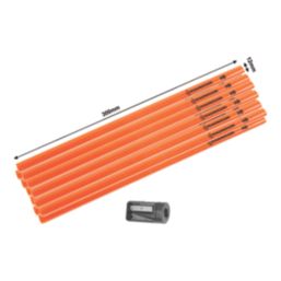 Magnusson 300mm Carpenters Pencils HB 12 Pack