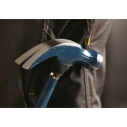 Snickers 3212 Duratwill 3212 Holster Pocket Trousers Grey/Black 33" W 32" L