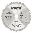 Trend CSB/16560 Wood/Chipboard/MDF Circular Saw Blade 165mm x 20mm 60T