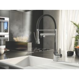 ETAL Goda  Multi-Use Kitchen Mixer Tap Polished Chrome