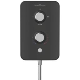 Gainsborough Slim Duo Black 8.5kW  Electric Shower