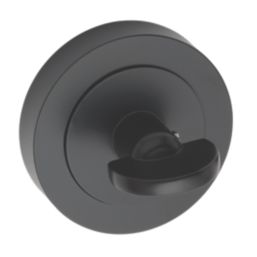 Carlisle Brass  Standard WC Thumbturn Set Matt Black 50mm
