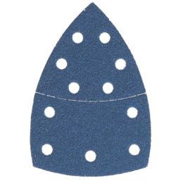 Norton  A203F 40 Grit 11-Hole Punched Multi-Material Sanding Sheets 100mm x 150mm 5 Pack