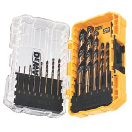 DEWALT Black & Gold Straight Shank Metal Drill Bits 14 Piece Set