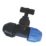 FloPlast MDPE Stop Cock 25mm x 15mm