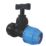 FloPlast MDPE Stop Cock 25mm x 15mm