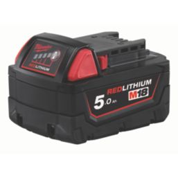 Milwaukee M18FROP15-502X 125mm 18V 2 x 5.0Ah Li-Ion RedLithium Brushless Cordless Polisher