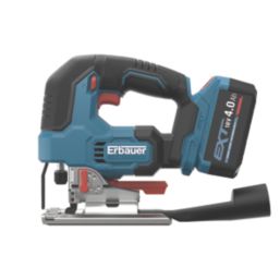 Erbauer ERI1087JSW 18V 1 x 4.0Ah Li-Ion EXT Brushless Cordless Jigsaw