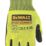 DEWALT Hi Vis Protection Gloves Yellow Large