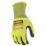 DEWALT Hi Vis Protection Gloves Yellow Large