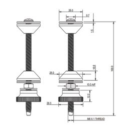 McAlpine  Cistern Kit Black