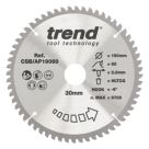 Trend  Aluminium/Plastic Circular Saw Blade 190mm x 30mm 60T