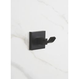 Bristan  Square Robe Hook Black