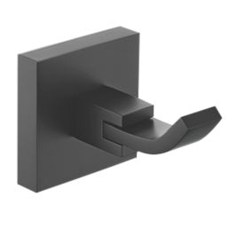 Bristan  Square Robe Hook Black