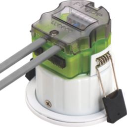 Luceco FType Mk 2 Adjustable  Fire Rated LED Downlight Dim to Warm & CCT White 4-6W 675/690lm