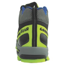 Goodyear GYBT1533 Size 10  Black/Blue/Yellow   Safety Boots