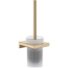Hansgrohe AddStoris Wall-Mounted Toilet Brush Holder Brushed Bronze