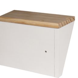 Essentials 6-Hook Rail White 700mm x 140mm