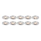 LAP Ubertas Fixed  LED Downlight Polished Chrome 4W 420lm 10 Pack