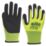 Site  Gloves Yellow/Black Large