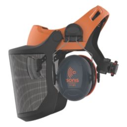 JSP EVOGuard M2 Forestry Browguard Syst. Orange/Black