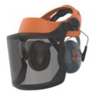 JSP EVOGuard M2 Forestry Browguard Syst. Orange/Black