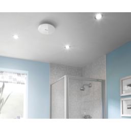 Xpelair C4TSR 100mm (4") Axial Bathroom Extractor Fan with Timer White 220-240V