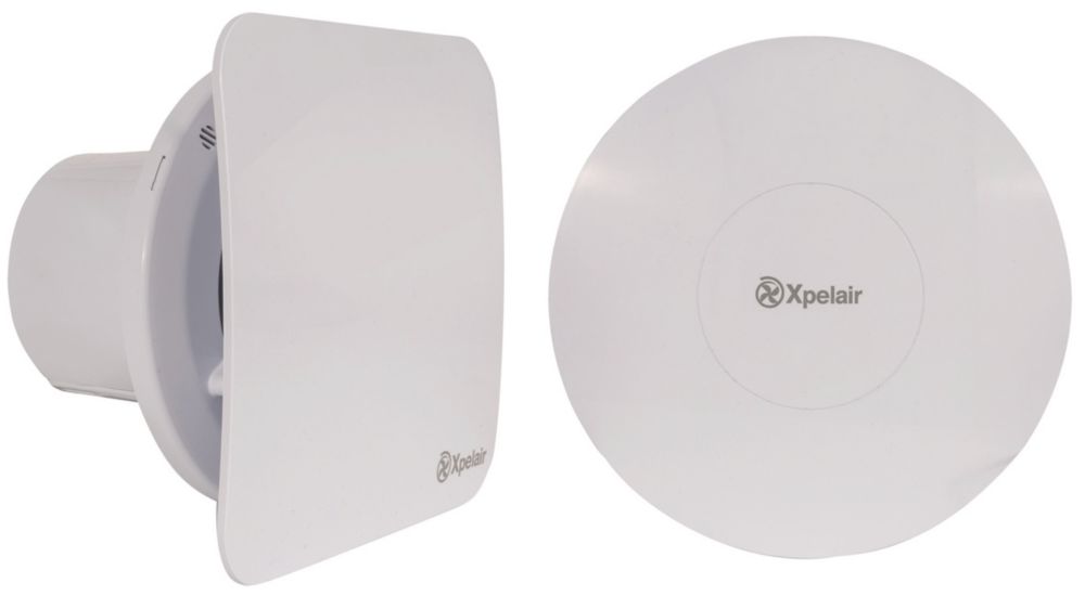 Xpelair C4TSR 100mm (4") Axial Bathroom Extractor Fan with Timer White