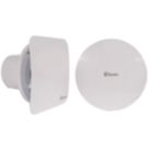 Xpelair C4TSR 100mm (4") Axial Bathroom Extractor Fan with Timer White 220-240V