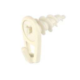 Cobra WallDriller Self-Drilling Picture Hooks for Plasterboard White 10 Pack