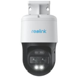 Reolink TrackMix Auto PTZ PoE AI White Wired 4K Indoor & Outdoor Smart CCTV Security Camera