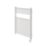Flomasta 800mm x 600mm 853BTU Chrome Flat Electric Towel Radiator