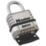 Master Lock 1174D Weatherproof  Combination  Padlock Silver 58mm