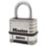 Master Lock 1174D Weatherproof  Combination  Padlock Silver 58mm