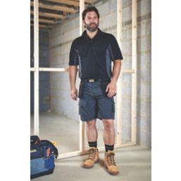 Apache APKHT Holster Pocket Work Shorts Grey/Black 32" W
