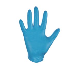 Site SDG102 Nitrile Powder-Free Disposable Gloves Blue Medium 100 Pack
