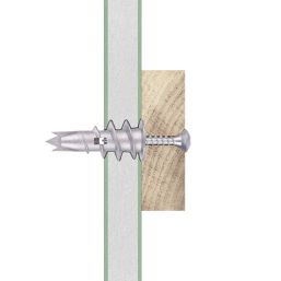 Easyfix  Self-Drill Plasterboard Fixings Metal 32mm 500 Pack