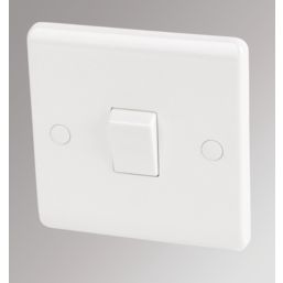 LAP  20A 1-Gang DP Control Switch White